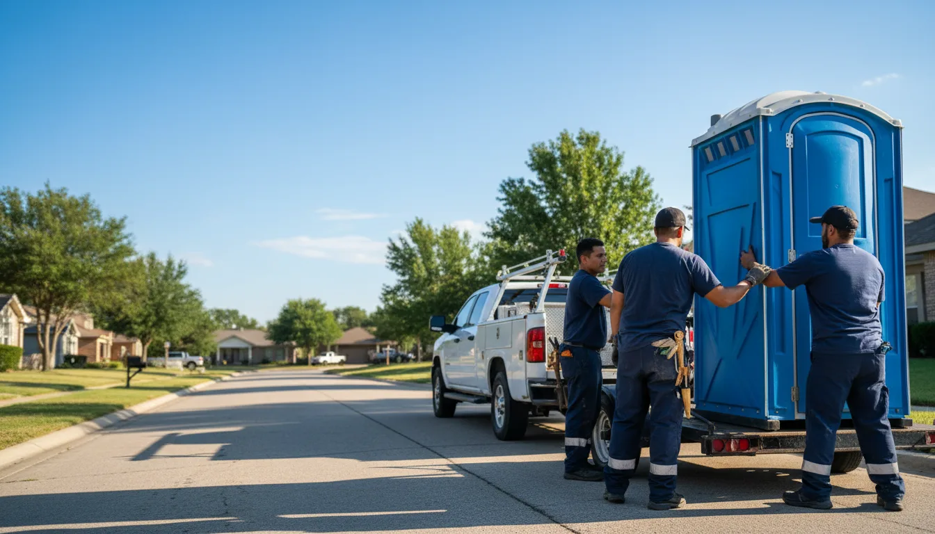 Portable Toilet Rental in Weslaco, TX near me